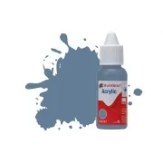HUMBROL ACRYLIC DROPPER BOTTLE 14ML No.157 Azure Blue Matt - Humbro...