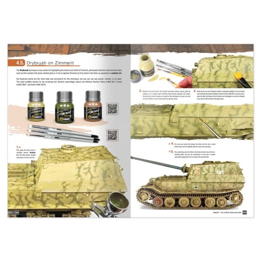 ZIMMERIT The Ultimate Modeling Guide (English) - AMMO by MIG Jimene...