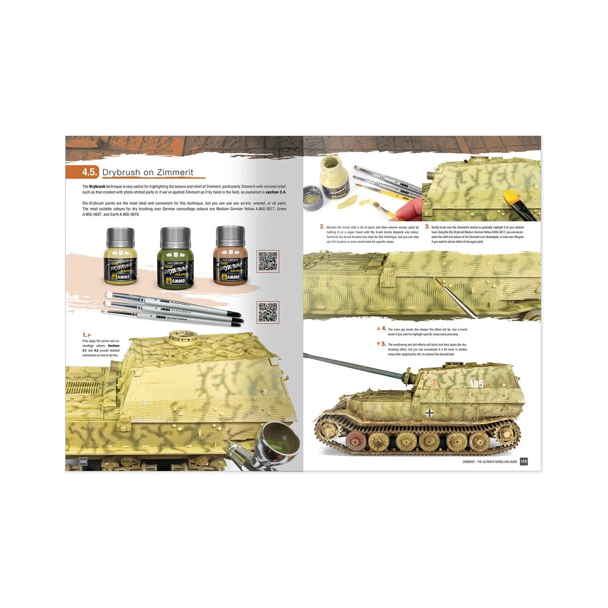 ZIMMERIT The Ultimate Modeling Guide (English) - AMMO by MIG Jimene...