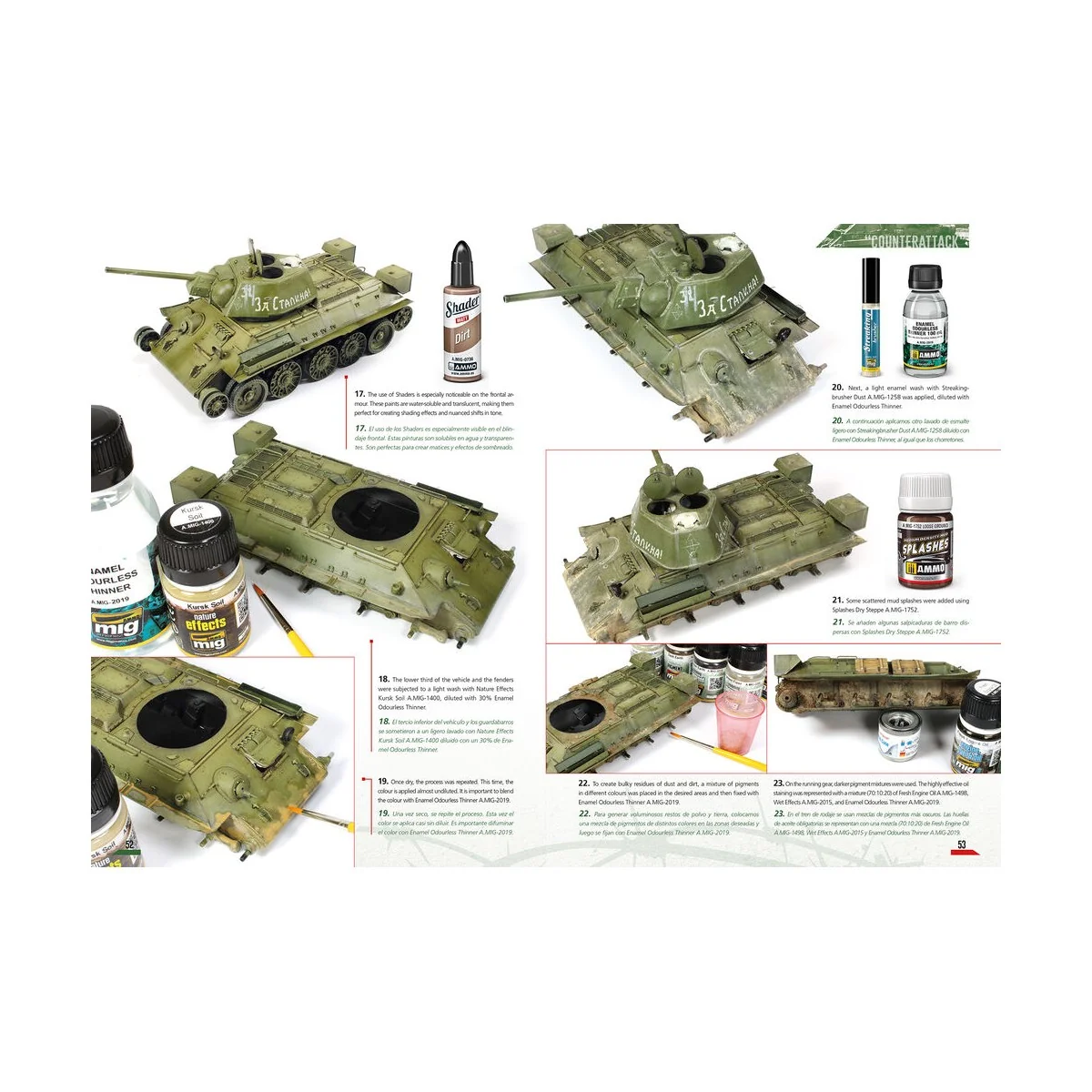 Battle of Kursk in DIORAMAS (Bilingual) - AMMO by MIG Jimenez A.MIG... Battle of Kursk in DIORAMAS (Bilingual) - AMMO by MIG Jimenez A.MIG...