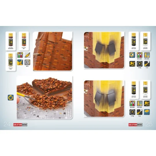 SOLUTION BOOK 09 - How to Paint Brick Buildings (English, Castellan...