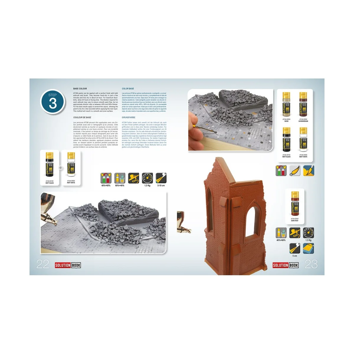SOLUTION BOOK 09 - How to Paint Brick Buildings (English, Castellan...