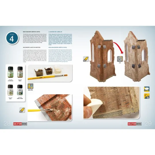 SOLUTION BOOK 09 - How to Paint Brick Buildings (English, Castellan...