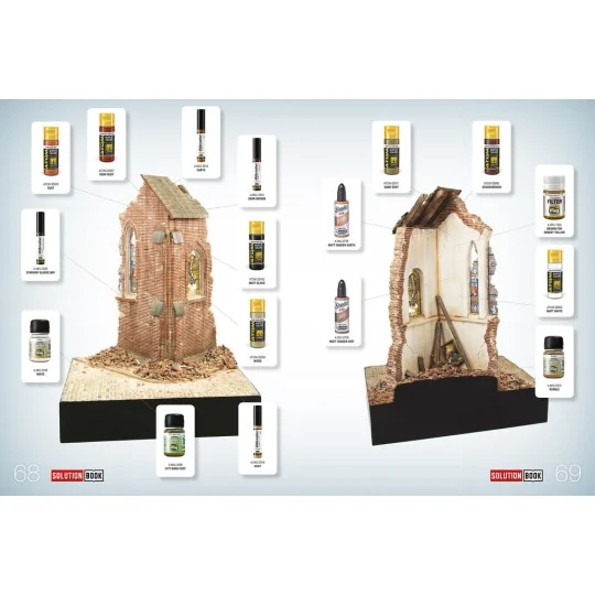 SOLUTION BOOK 09 - How to Paint Brick Buildings (English, Castellan...