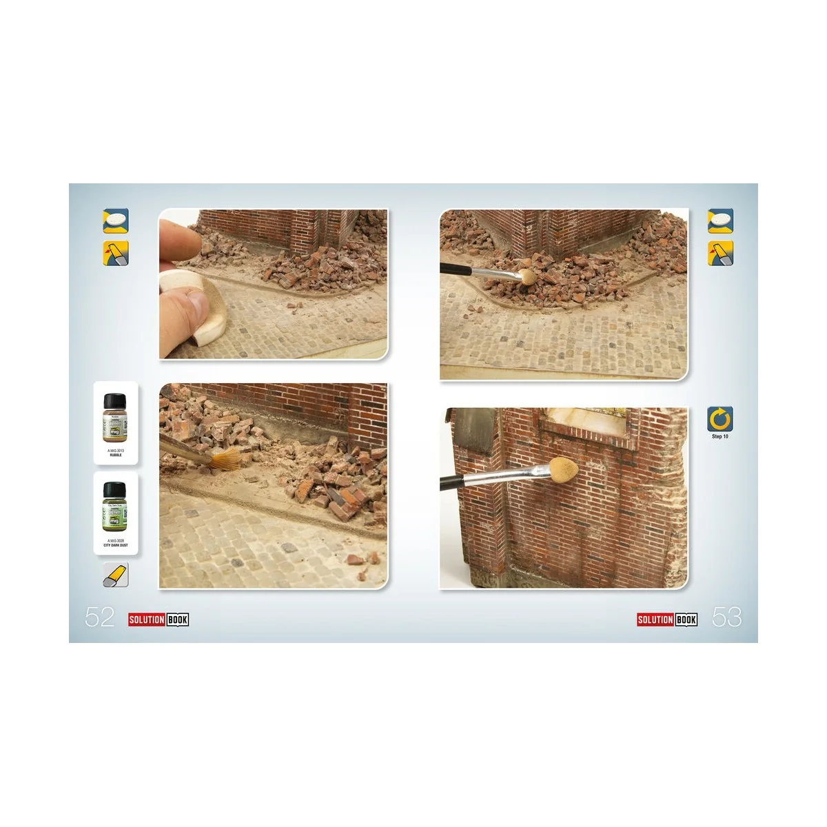 SOLUTION BOOK 09 - How to Paint Brick Buildings (English, Castellan...