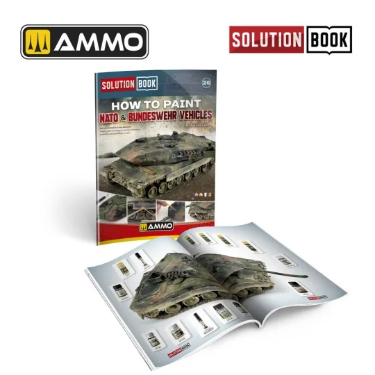 SOLUTION BOOK 26 - NATO & BUNDESWEHR Vehicles (English, Castellano,...