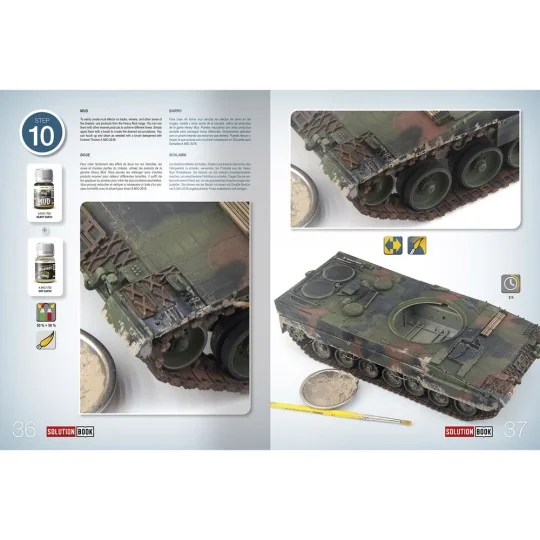 SOLUTION BOOK 26 - NATO & BUNDESWEHR Vehicles (English, Castellano,...