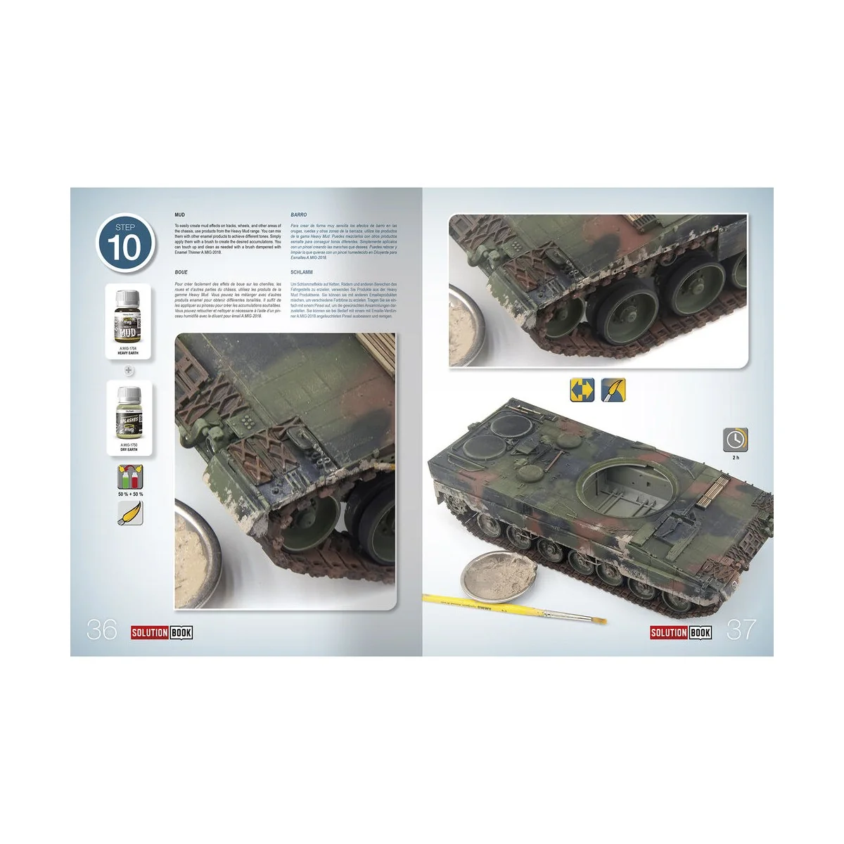 SOLUTION BOOK 26 - NATO & BUNDESWEHR Vehicles (English, Castellano,...