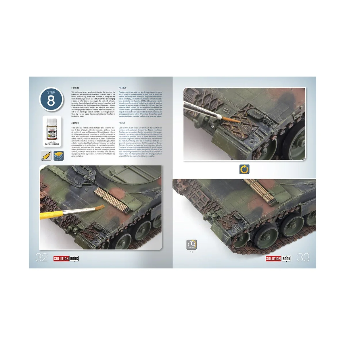 SOLUTION BOOK 26 - NATO & BUNDESWEHR Vehicles (English, Castellano,...