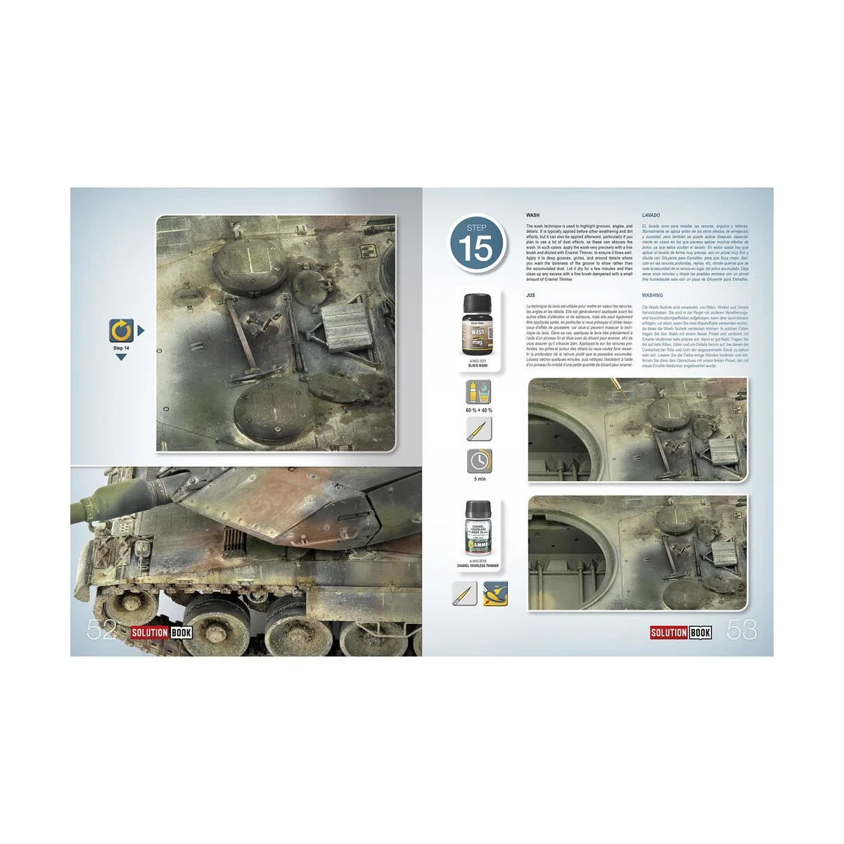 SOLUTION BOOK 26 - NATO & BUNDESWEHR Vehicles (English, Castellano,...