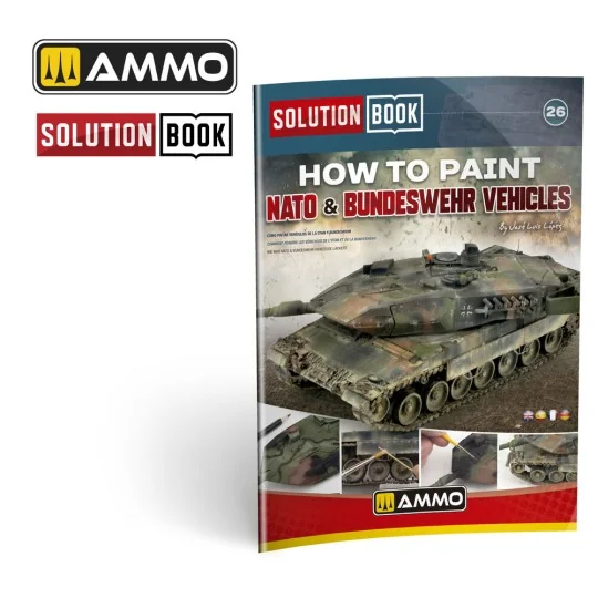 SOLUTION BOOK 26 - NATO & BUNDESWEHR Vehicles (English, Castellano,...