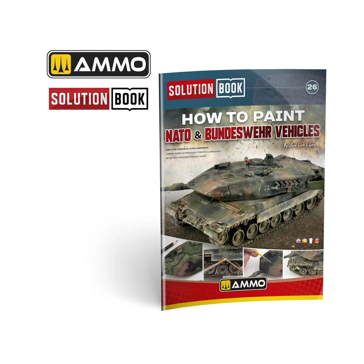 SOLUTION BOOK 26 - NATO & BUNDESWEHR Vehicles (English, Castellano,...