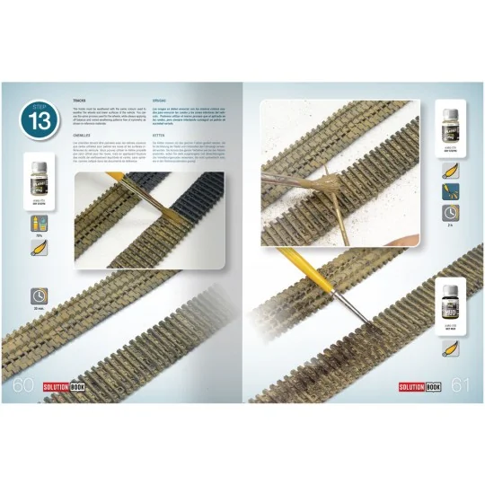 SOLUTION BOOK 17 - How to Paint WWII German Winter Vehicles - (Mult...