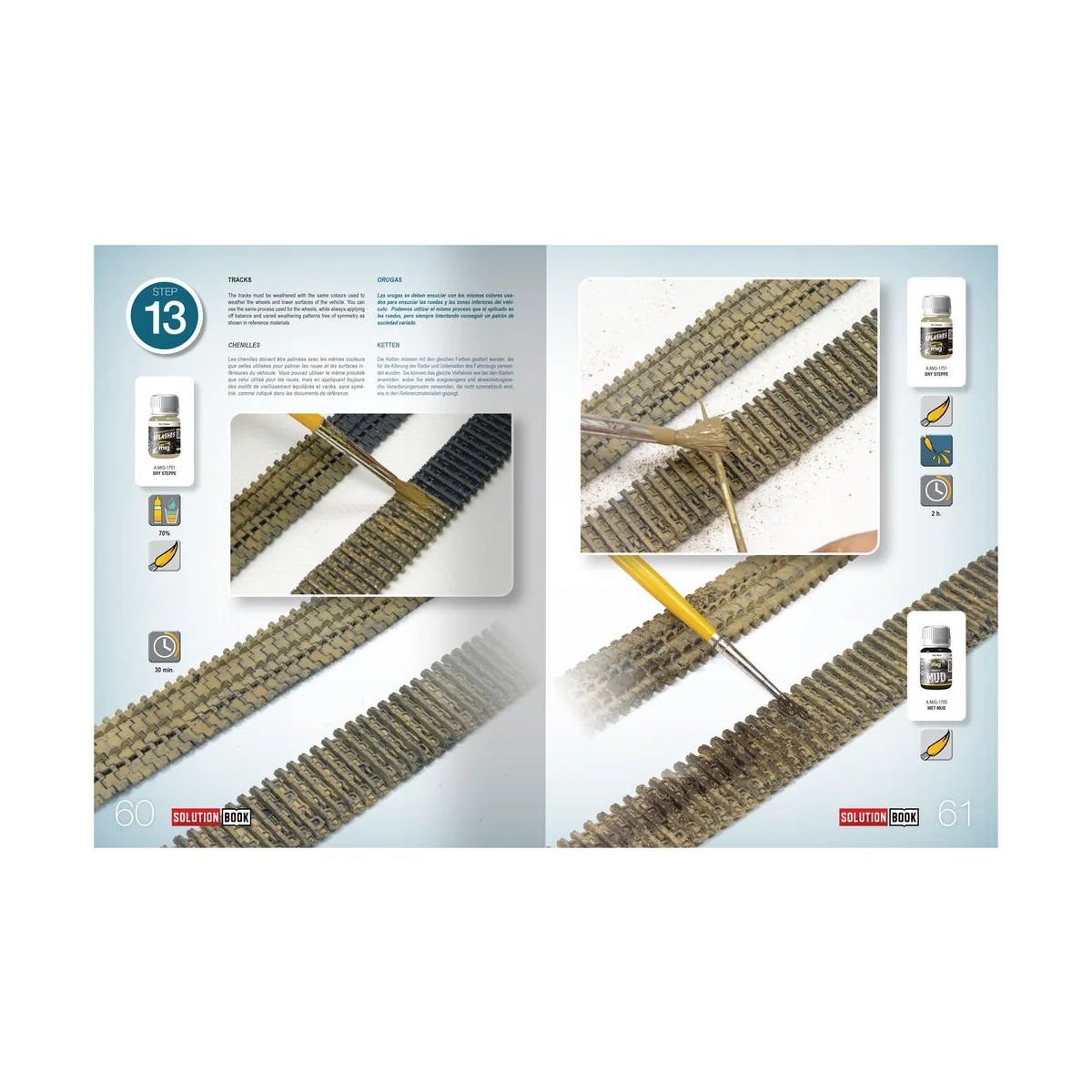 SOLUTION BOOK 17 - How to Paint WWII German Winter Vehicles - (Mult...