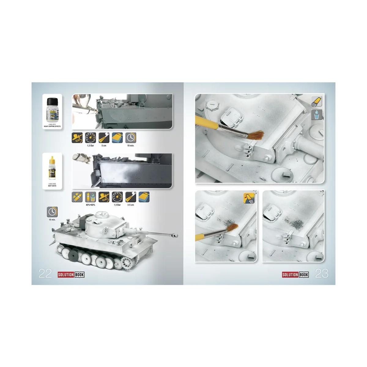 SOLUTION BOOK 17 - How to Paint WWII German Winter Vehicles - (Mult...