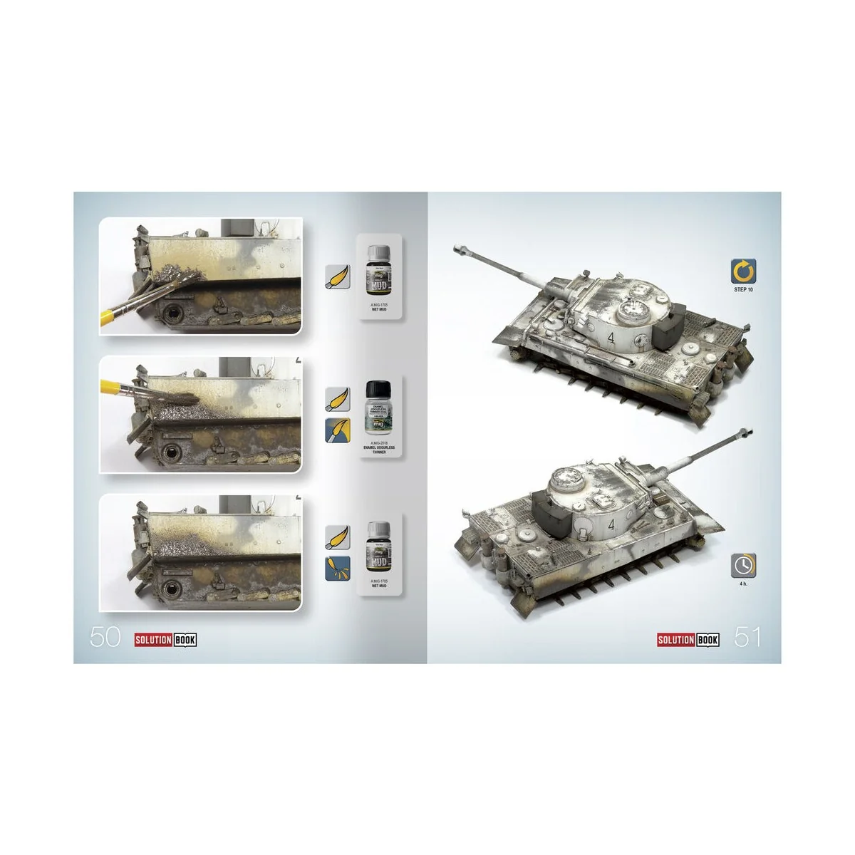 SOLUTION BOOK 17 - How to Paint WWII German Winter Vehicles - (Mult...