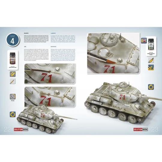 SOLUTION BOOK 20 - How to Paint WWII Soviet Winter Vehicles - (Mult...