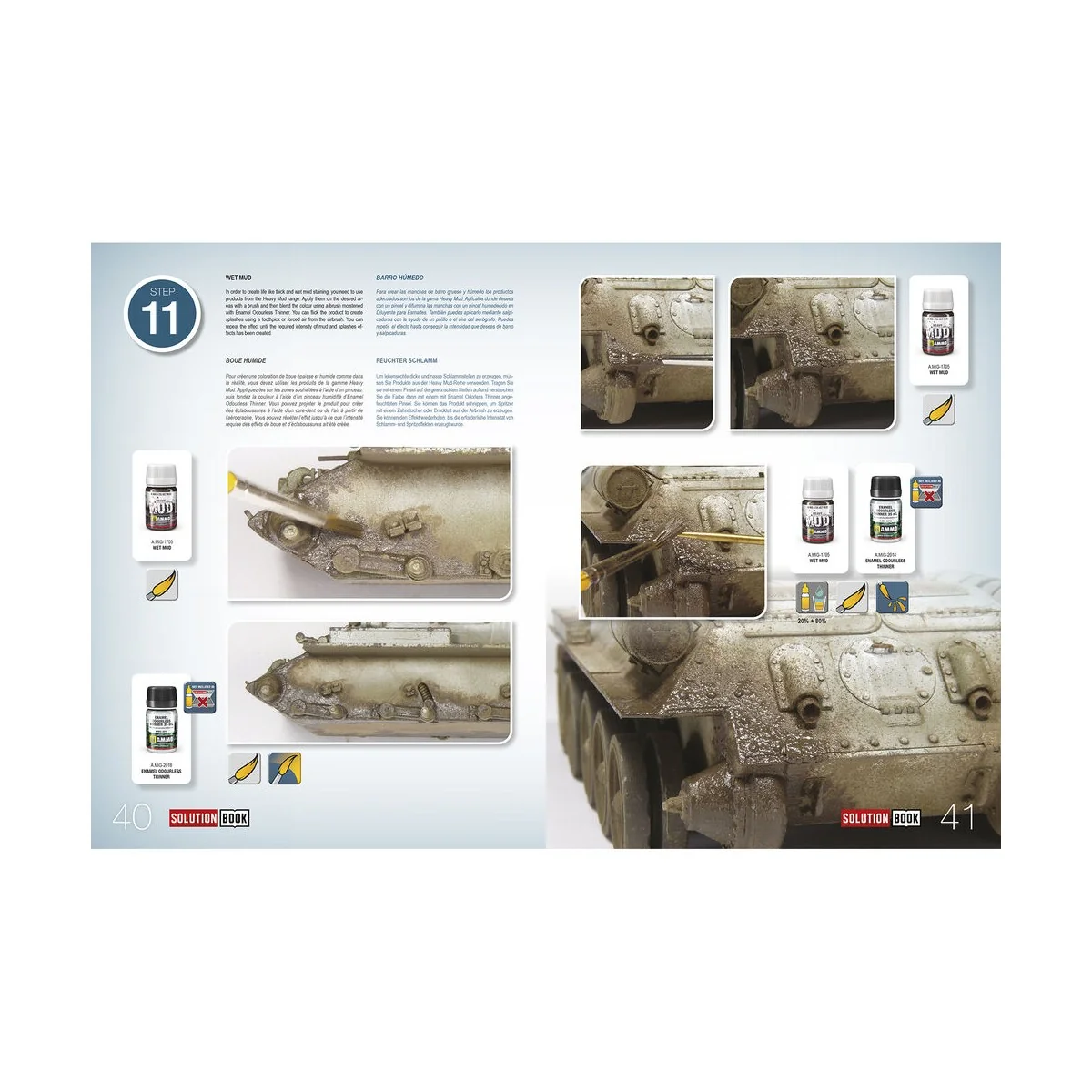 SOLUTION BOOK 20 - How to Paint WWII Soviet Winter Vehicles - (Mult...