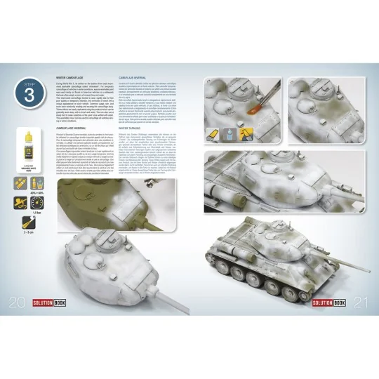 SOLUTION BOOK 20 - How to Paint WWII Soviet Winter Vehicles - (Mult...