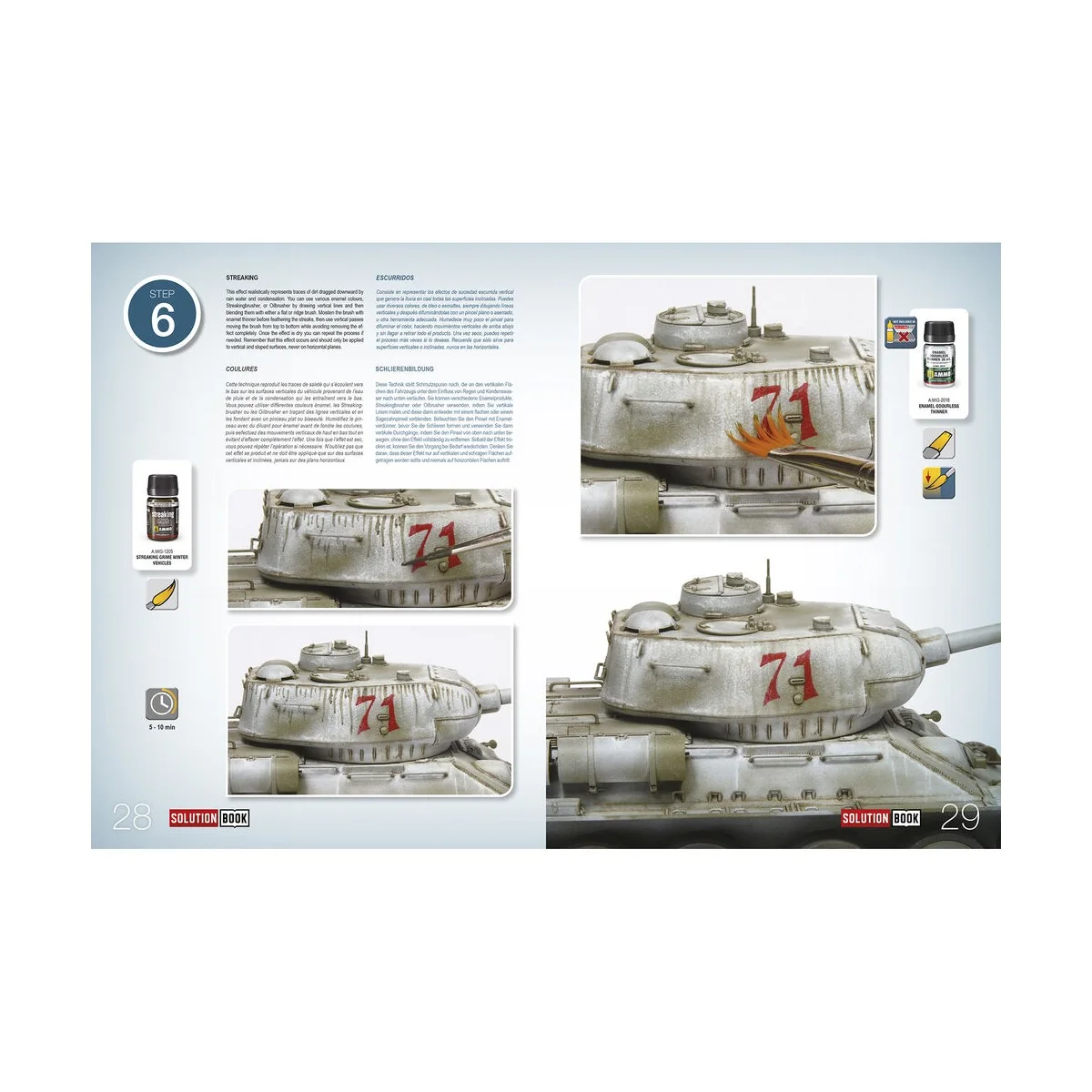 SOLUTION BOOK 20 - How to Paint WWII Soviet Winter Vehicles - (Mult...