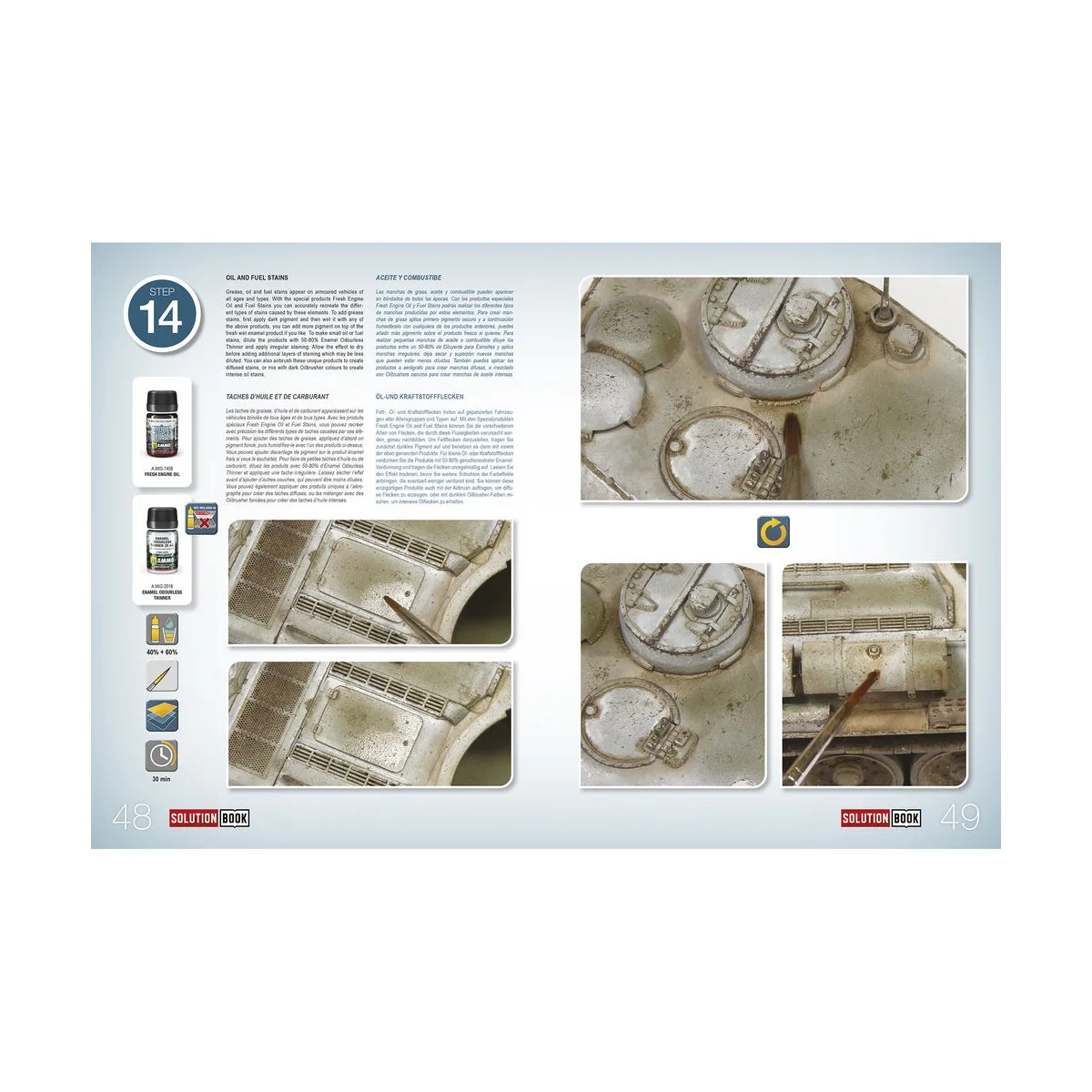 SOLUTION BOOK 20 - How to Paint WWII Soviet Winter Vehicles - (Mult...