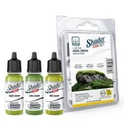 Matt SHADER Set Moss Green - AMMO by MIG Jimenez A.MIG-7330