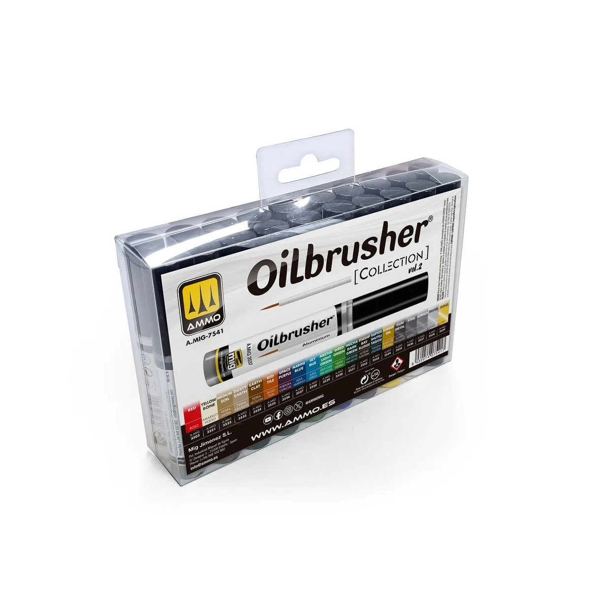 AMMO Collections: Oilbrusher Vol.2 - AMMO by MIG Jimenez A.MIG-7541