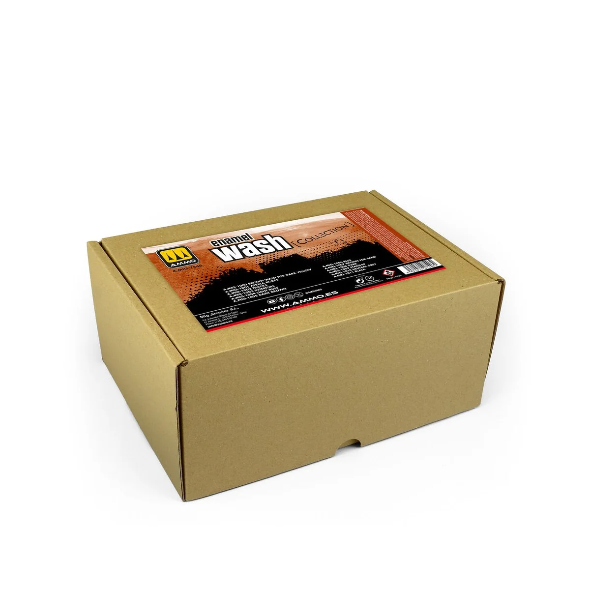 AMMO Collections: Enamel Washes - AMMO by MIG Jimenez A.MIG-7546