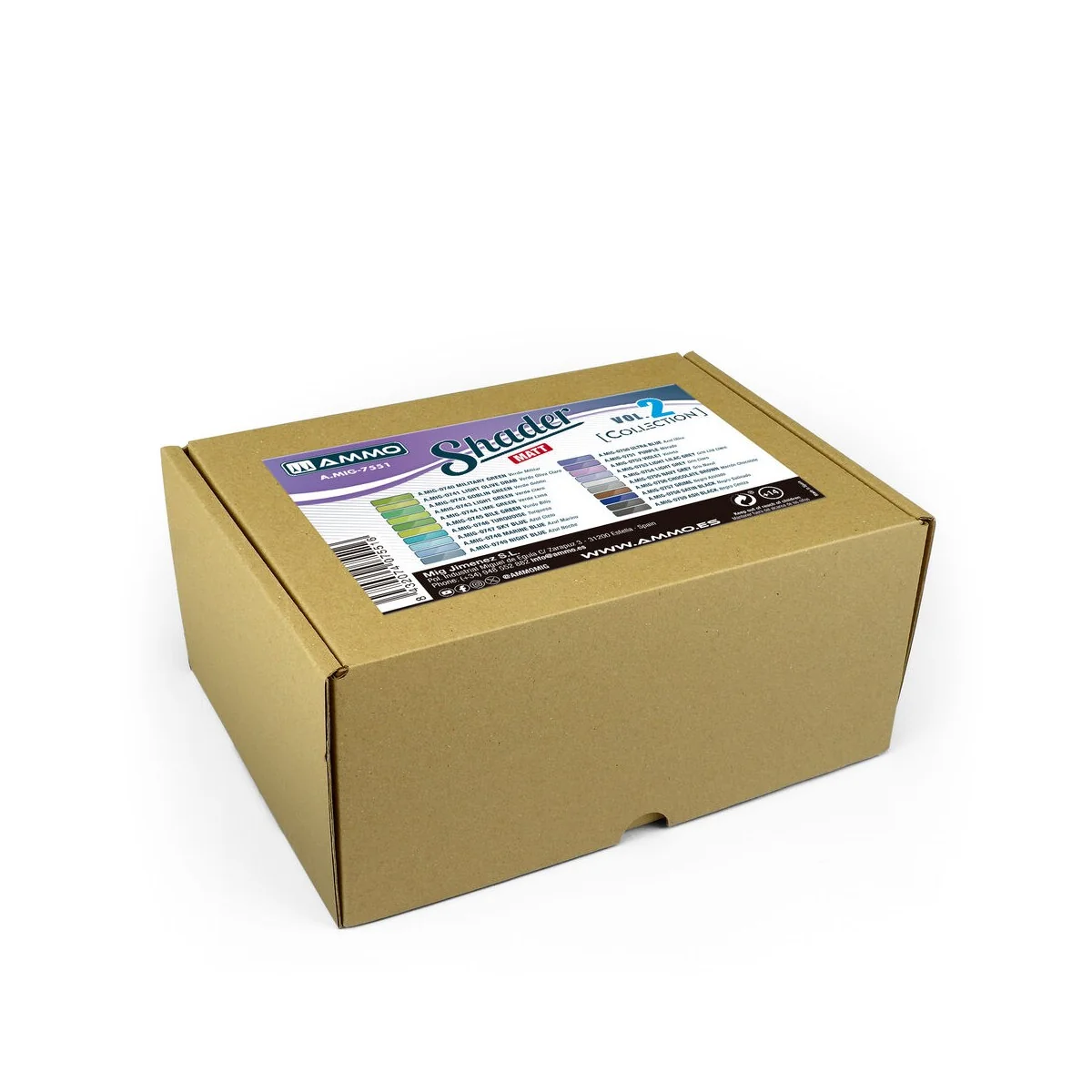 AMMO Collections: Shaders Vol.2 Vivid colors - AMMO by MIG Jimenez ...