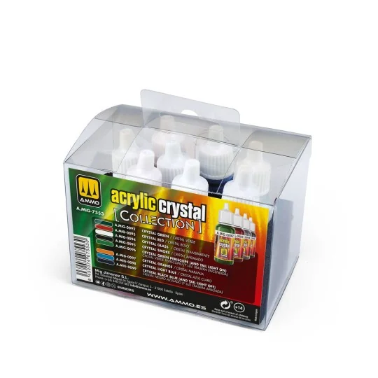 AMMO Collections: Crystal Colors - AMMO by MIG Jimenez A.MIG-7553