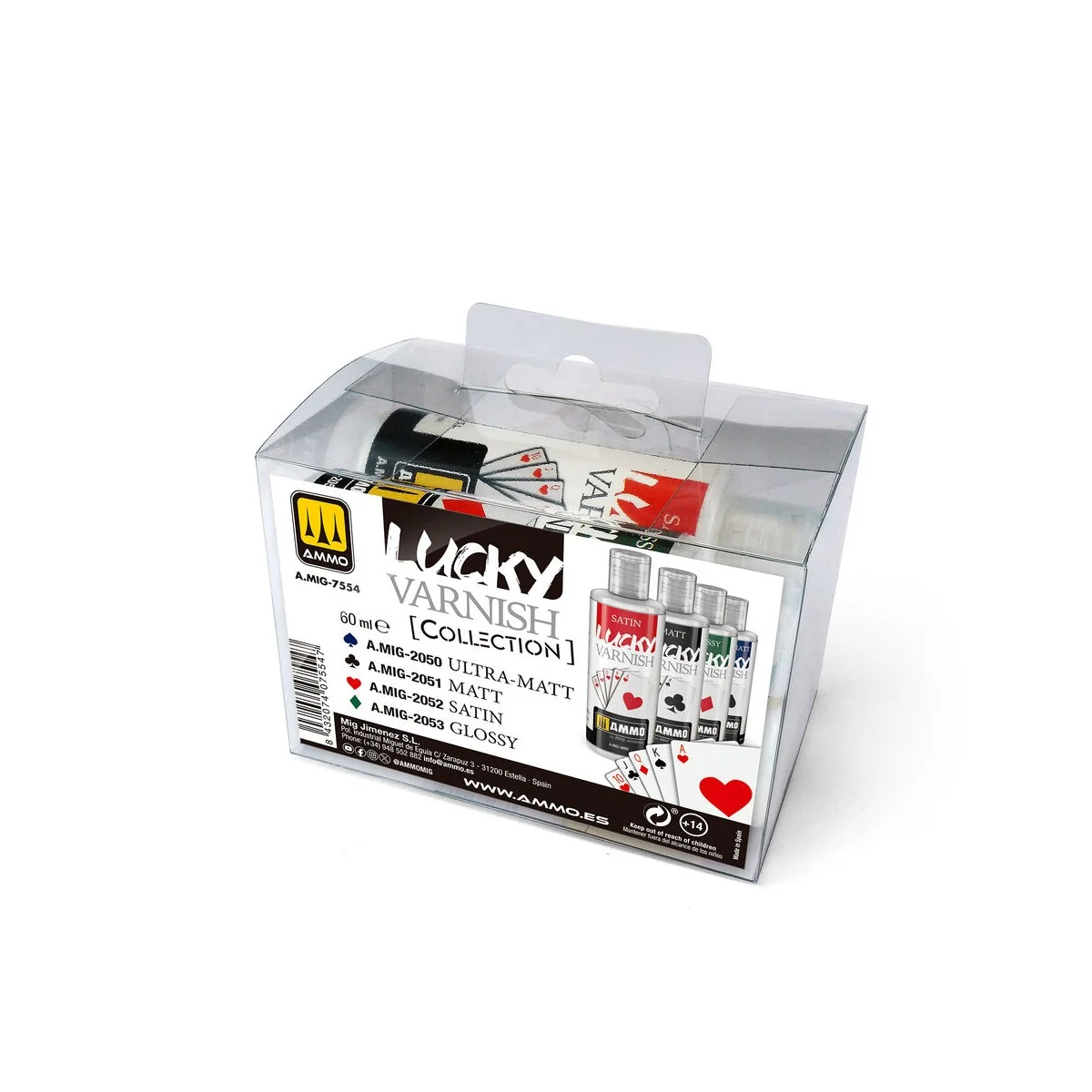 AMMO Collections: Lucky Varnish (60ml) - AMMO by MIG Jimenez A.MIG-... AMMO Collections: Lucky Varnish (60ml) - AMMO by MIG Jimenez A.MIG-...