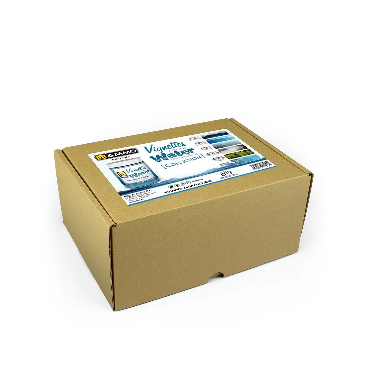 AMMO Collections: Acrylic Water (100mL) - AMMO by MIG Jimenez A.MIG...