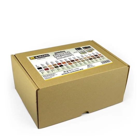 AMMO Collections: Pigments Vol.1 - AMMO by MIG Jimenez A.MIG-7558 AMMO Collections: Pigments Vol.1 - AMMO by MIG Jimenez A.MIG-7558