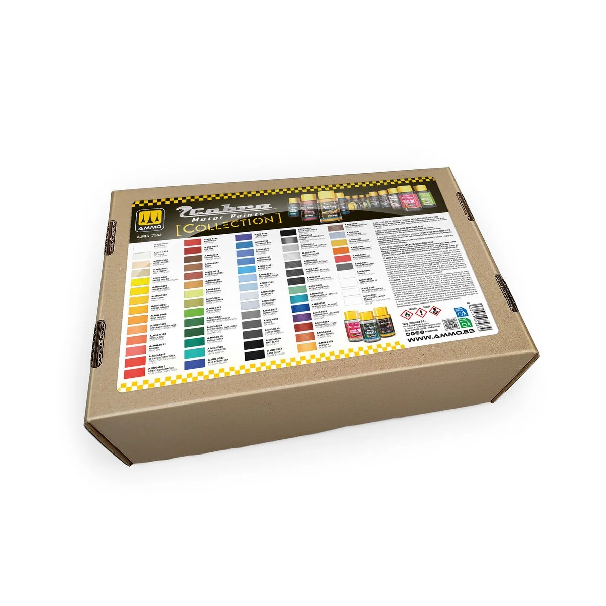 AMMO Collections: Cobra Motor Paints - AMMO by MIG Jimenez A.MIG-7563