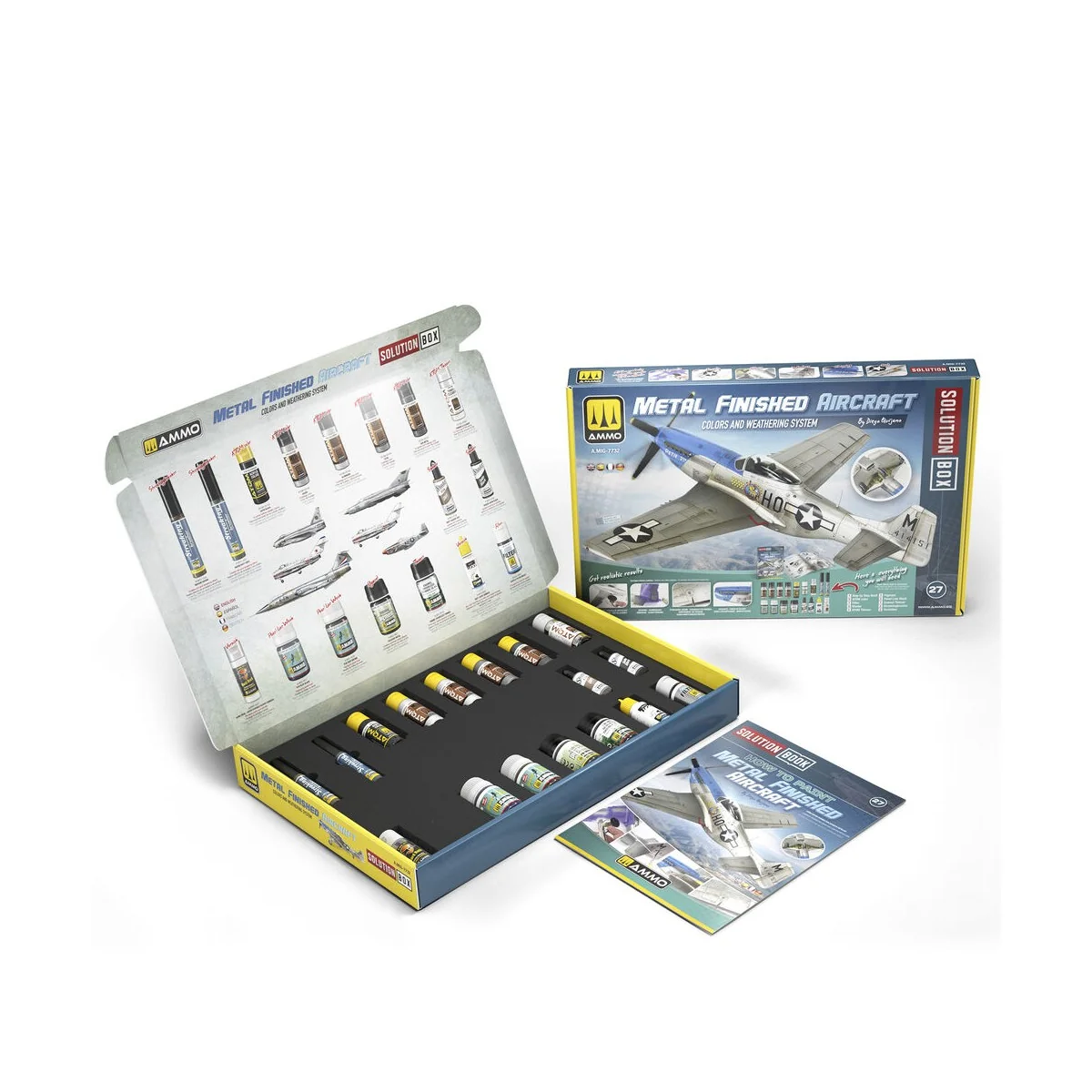 SOLUTION BOX 27 - How to Paint Metal Finished Aircraft - AMMO by MI... SOLUTION BOX 27 - How to Paint Metal Finished Aircraft - AMMO by MI...