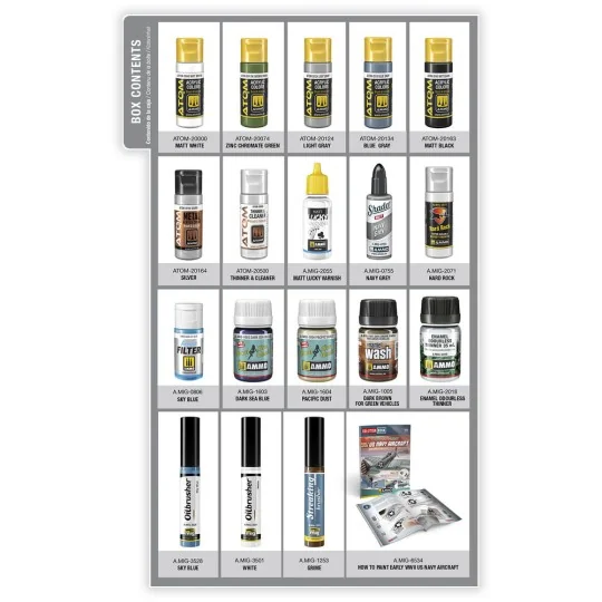 SOLUTION BOX 30 - How to paint Early WWII US Navy Aircraft - AMMO b...