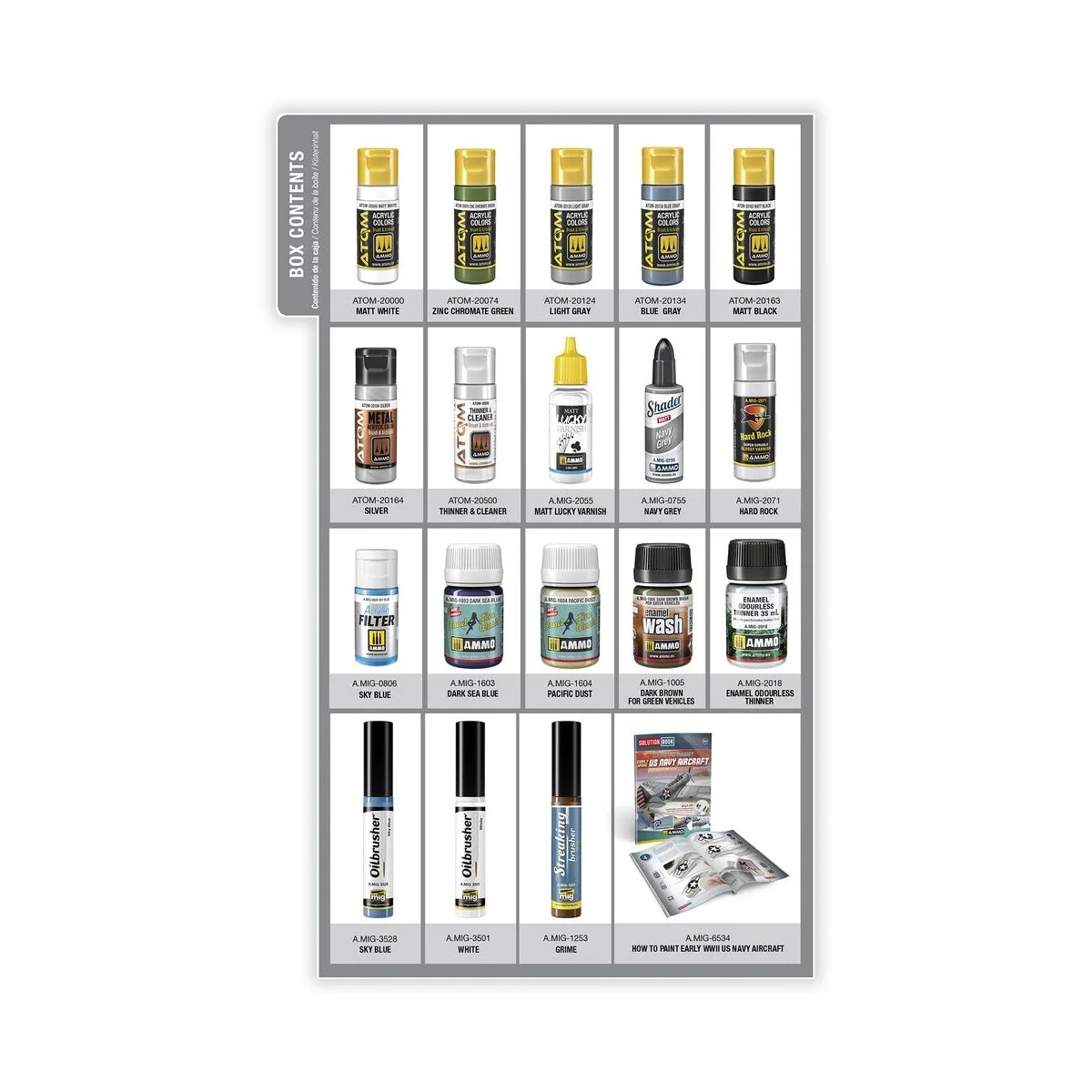 SOLUTION BOX 30 - How to paint Early WWII US Navy Aircraft - AMMO b...