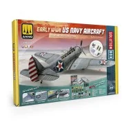 SOLUTION BOX 30 - How to paint Early WWII US Navy Aircraft - AMMO b...