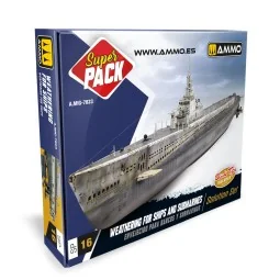 SUPER PACK Weathering for Ships and Submarines - AMMO by MIG Jimene...