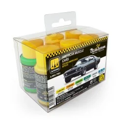 Cobra Motor American Muscle Cars Set - AMMO by MIG Jimenez A.MIG-7863