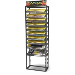 Full ATOM Rack (180 ATOM Colors 20mL x 6 pcs. each) - AMMO by MIG J...