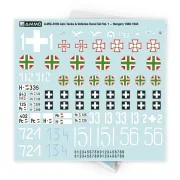 Axis Tanks & Vehicles Decal Set Vol. 1 - Hungary 1940-1944 - AMMO b... Axis Tanks & Vehicles Decal Set Vol. 1 - Hungary 1940-1944 - AMMO b...