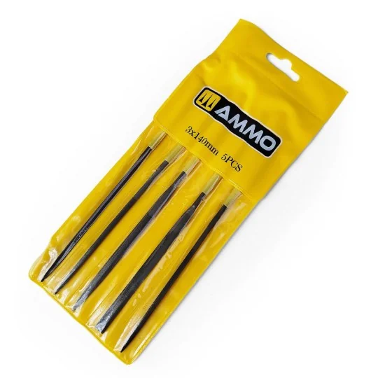 Mini File Set (5 pcs) - AMMO by MIG Jimenez A.MIG-8219 Mini File Set (5 pcs) - AMMO by MIG Jimenez A.MIG-8219
