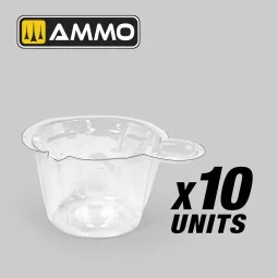 Disposable Mixing Cups 40ml (10pcs) - AMMO by MIG Jimenez A.MIG-8268