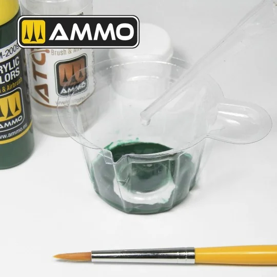 Disposable Mixing Cups 40ml (10pcs) - AMMO by MIG Jimenez A.MIG-8268 Disposable Mixing Cups 40ml (10pcs) - AMMO by MIG Jimenez A.MIG-8268