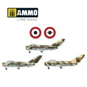 MIG-17F Egypt - Syria, 1/48 - AMMO by MIG Jimenez A.MIG-8511