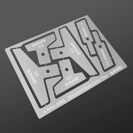 Zimmerit Applicator Tools - AMMO by MIG Jimenez A.MIG-8583