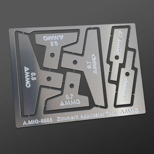 Zimmerit Applicator Tools - AMMO by MIG Jimenez A.MIG-8583
