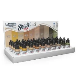 Shader Matt Vol.2 Display (10 kind of 17 ml Shaders Matt x 4 pcs. e...
