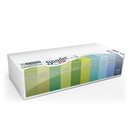 Shader Matt Vol.3 Display (10 kind of 17 ml Shaders Matt x 4 pcs. e...